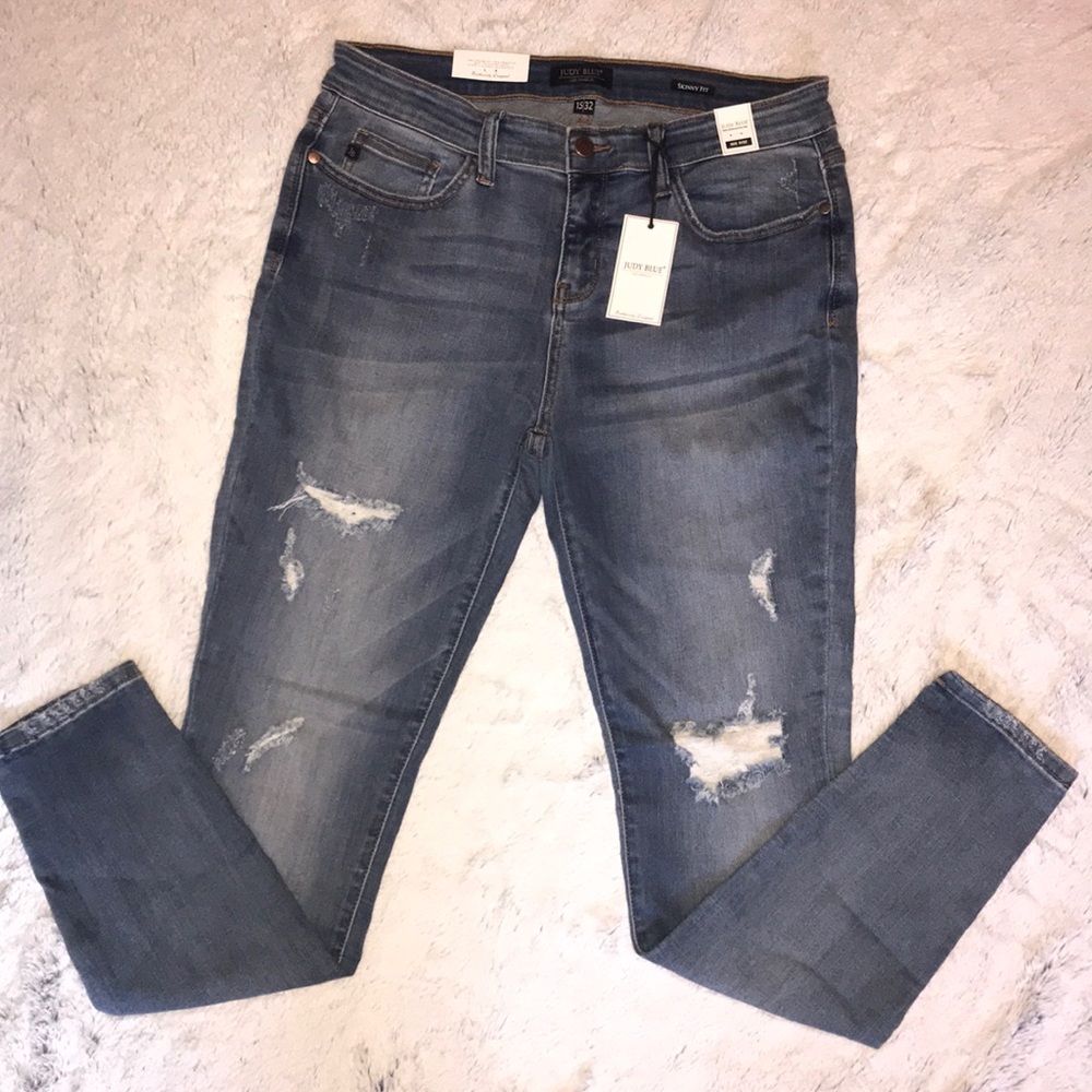 NWT Judy Blue Skinny Jeans